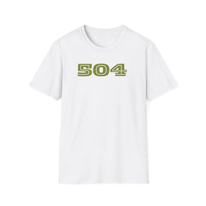 504 Bold Gold T-Shirt Printify