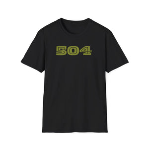 504 Bold Gold T-Shirt Printify