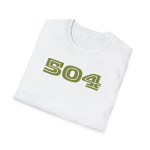 504 Bold Gold T-Shirt Printify