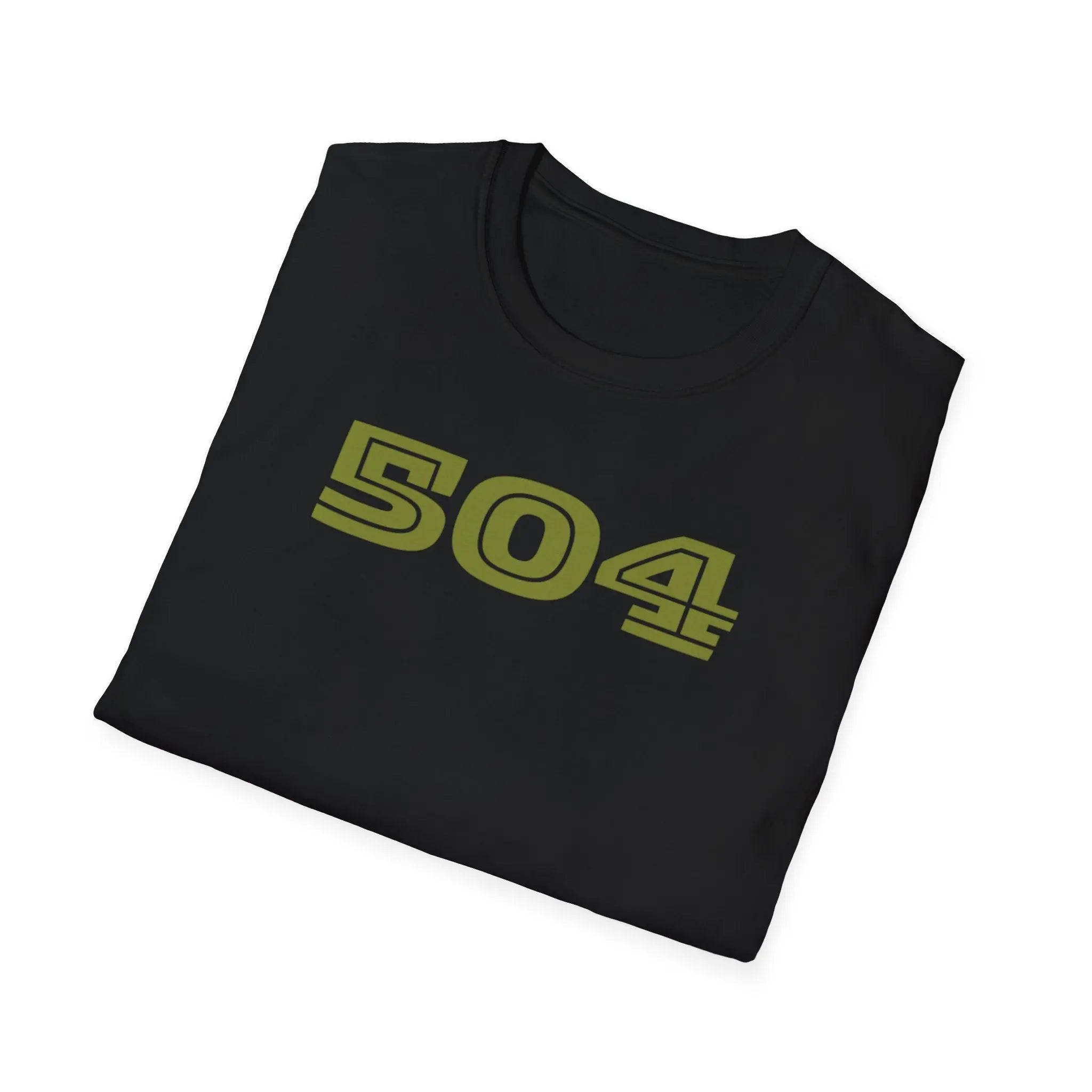 504 Bold Gold T-Shirt Printify