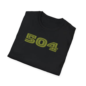 504 Bold Gold T-Shirt Printify