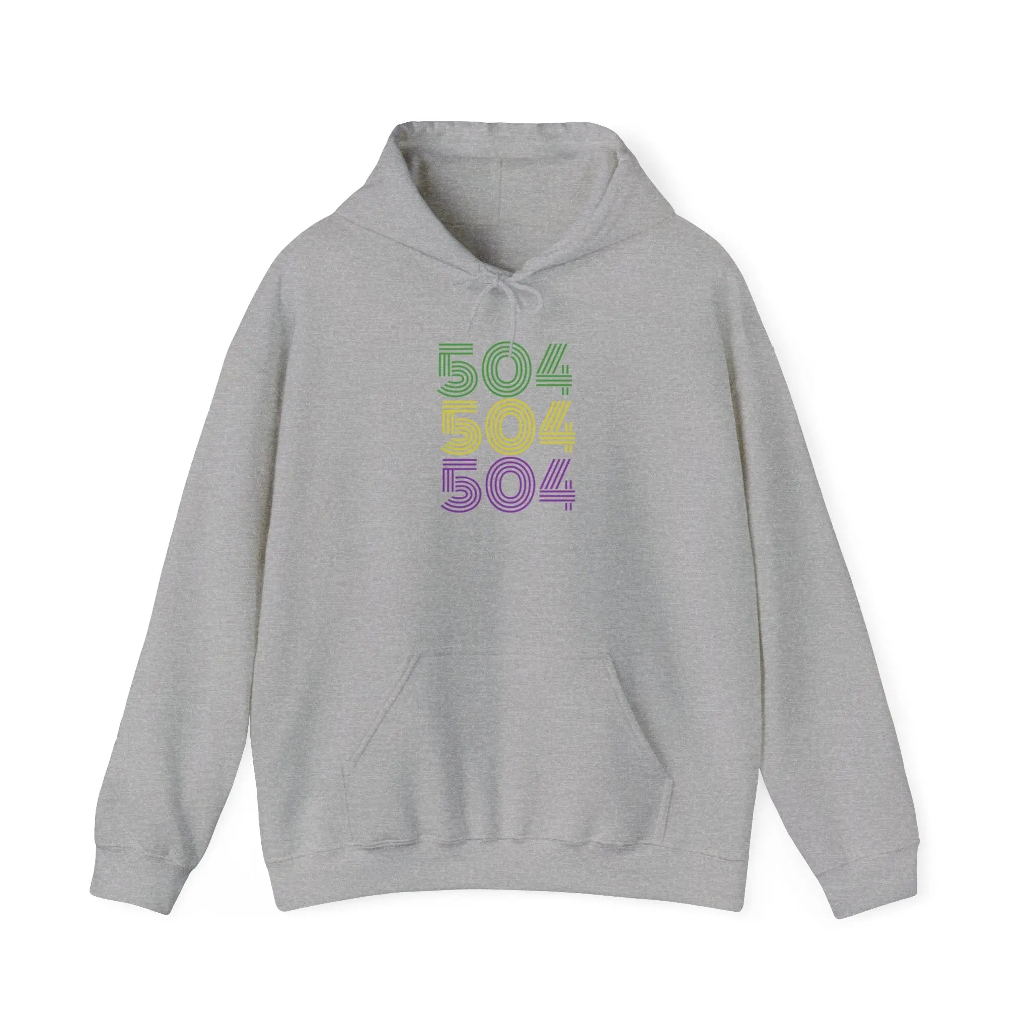 504 Mardi Gras Hoodie Printify