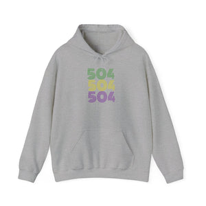504 Mardi Gras Hoodie Printify