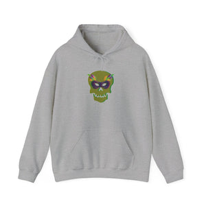 Carnival Skull & Bone Hoodie Printify