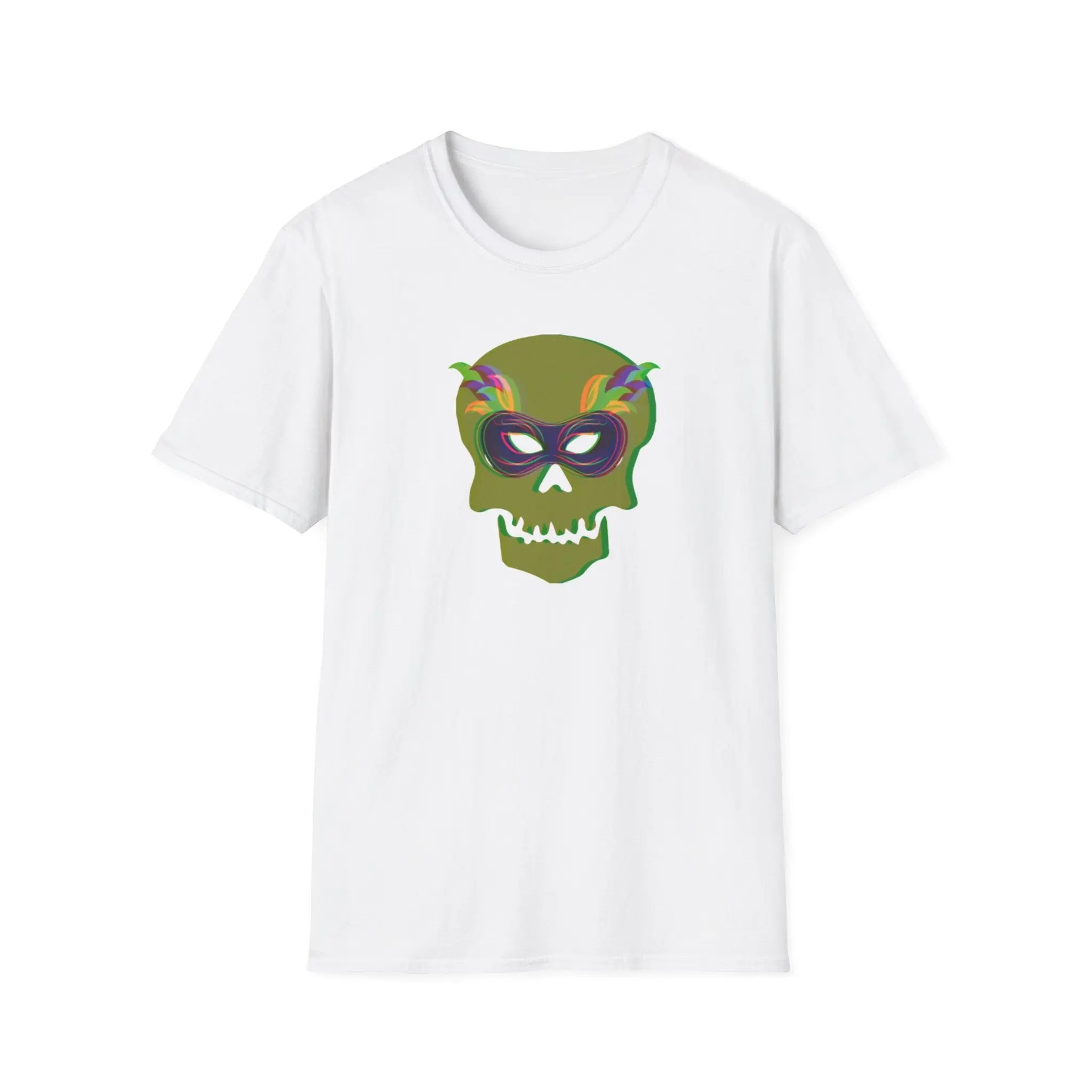 Carnival Skull & Bone T-Shirt Printify