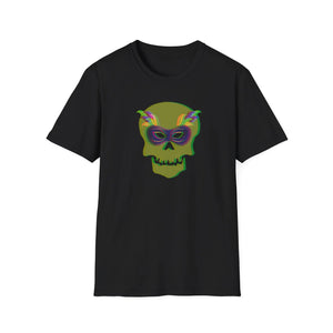 Carnival Skull & Bone T-Shirt Printify