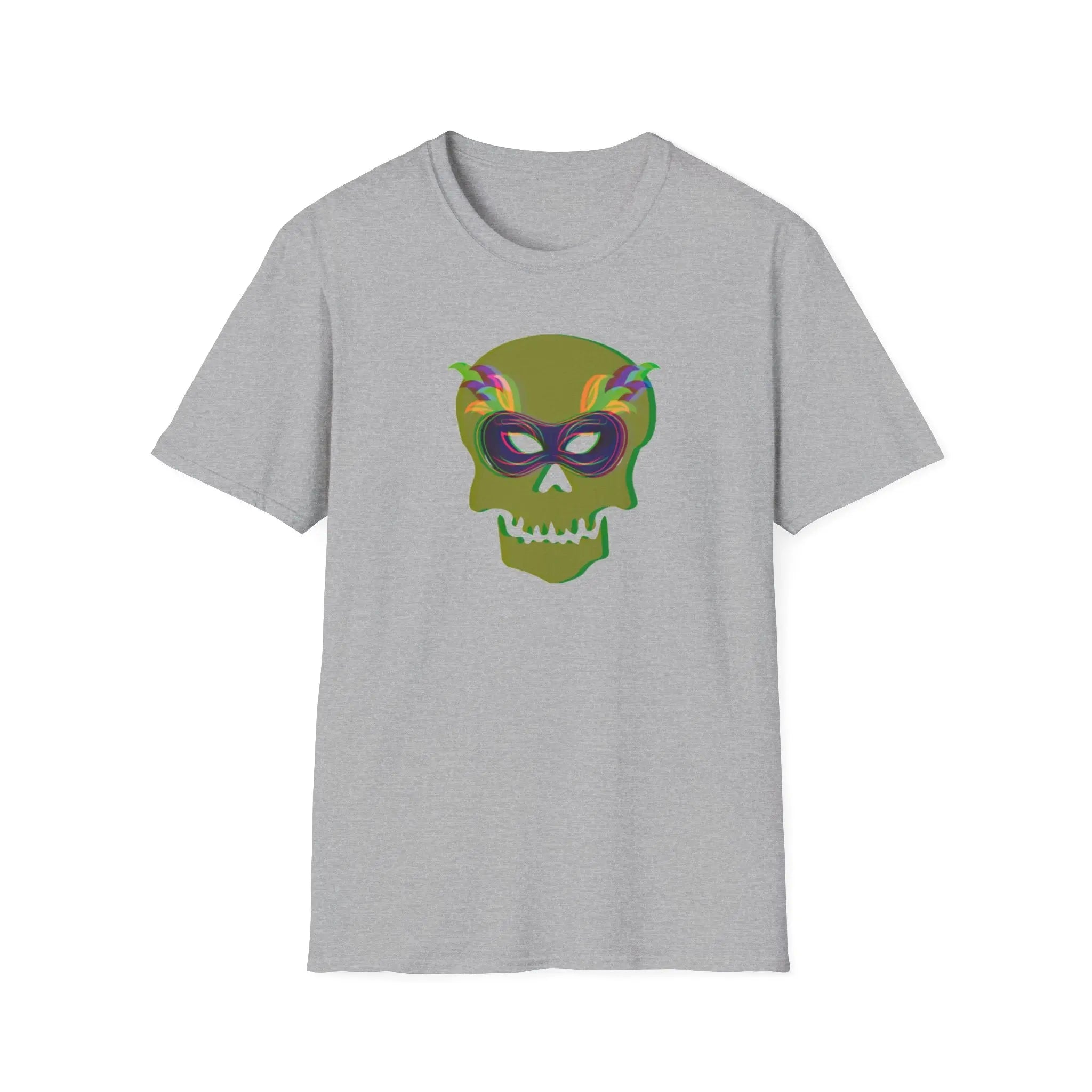 Carnival Skull & Bone T-Shirt Printify