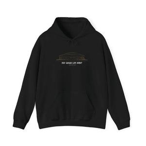 "Did Caesar Live Here?" Superdome Hoodie Printify