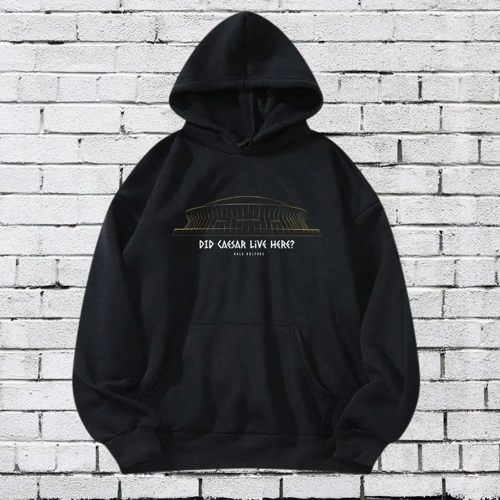 "Did Caesar Live Here?" Superdome Hoodie Printify
