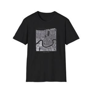 Map of New Orleans T-Shirt Printify