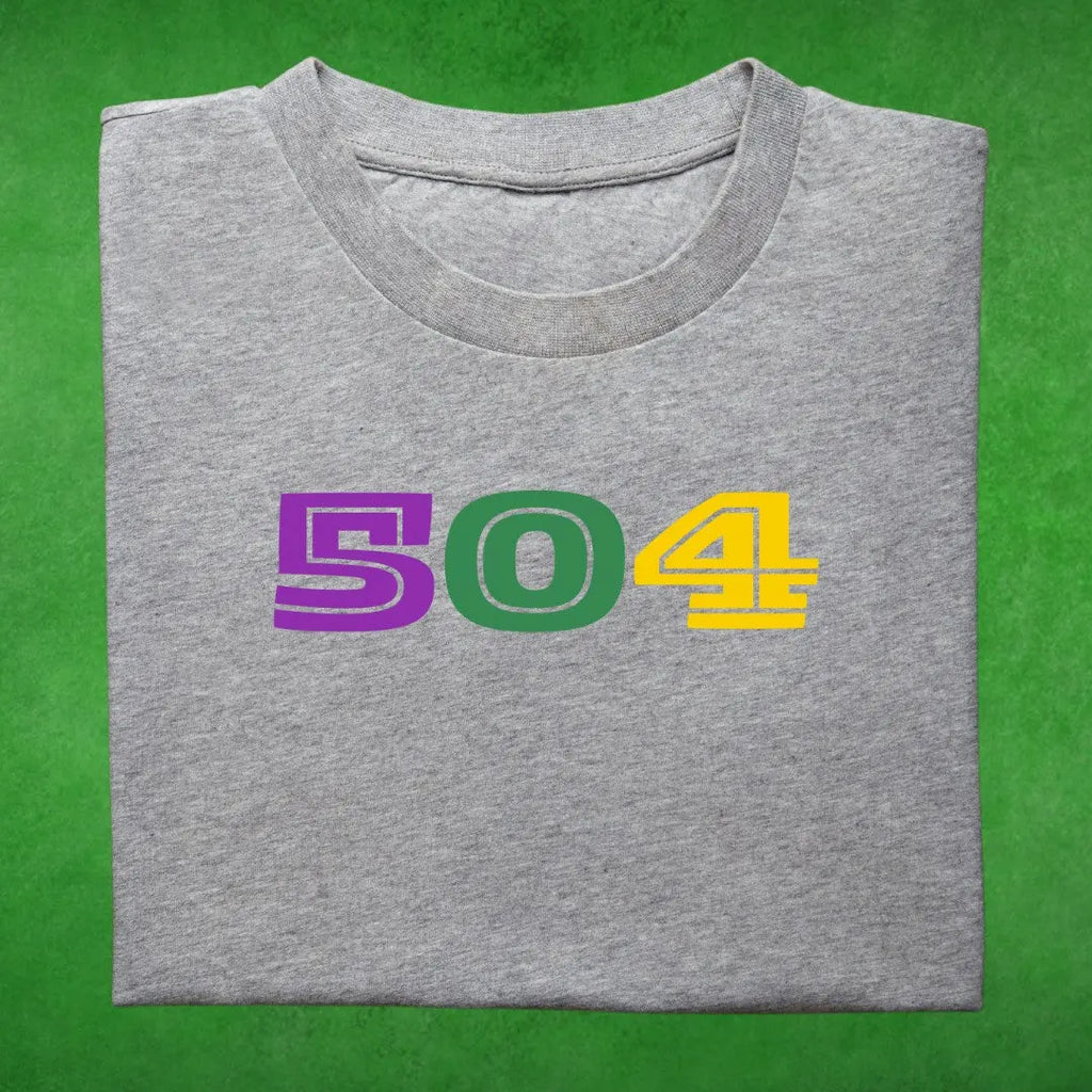 Mardi Gras 504 T-Shirt Printify