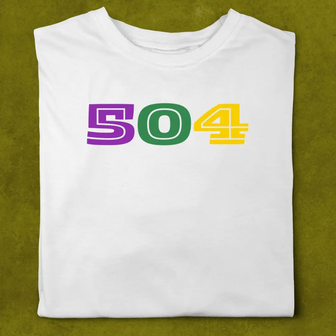 Mardi Gras 504 T-Shirt Printify