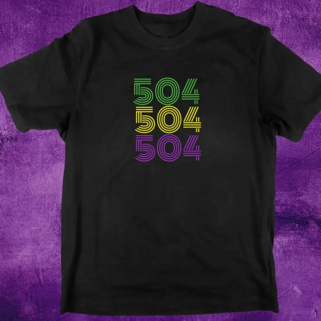 Mardi Gras 504 T-Shirt Printify