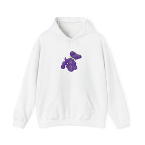 Mardi Gras Bead Dog Hoodie Printify