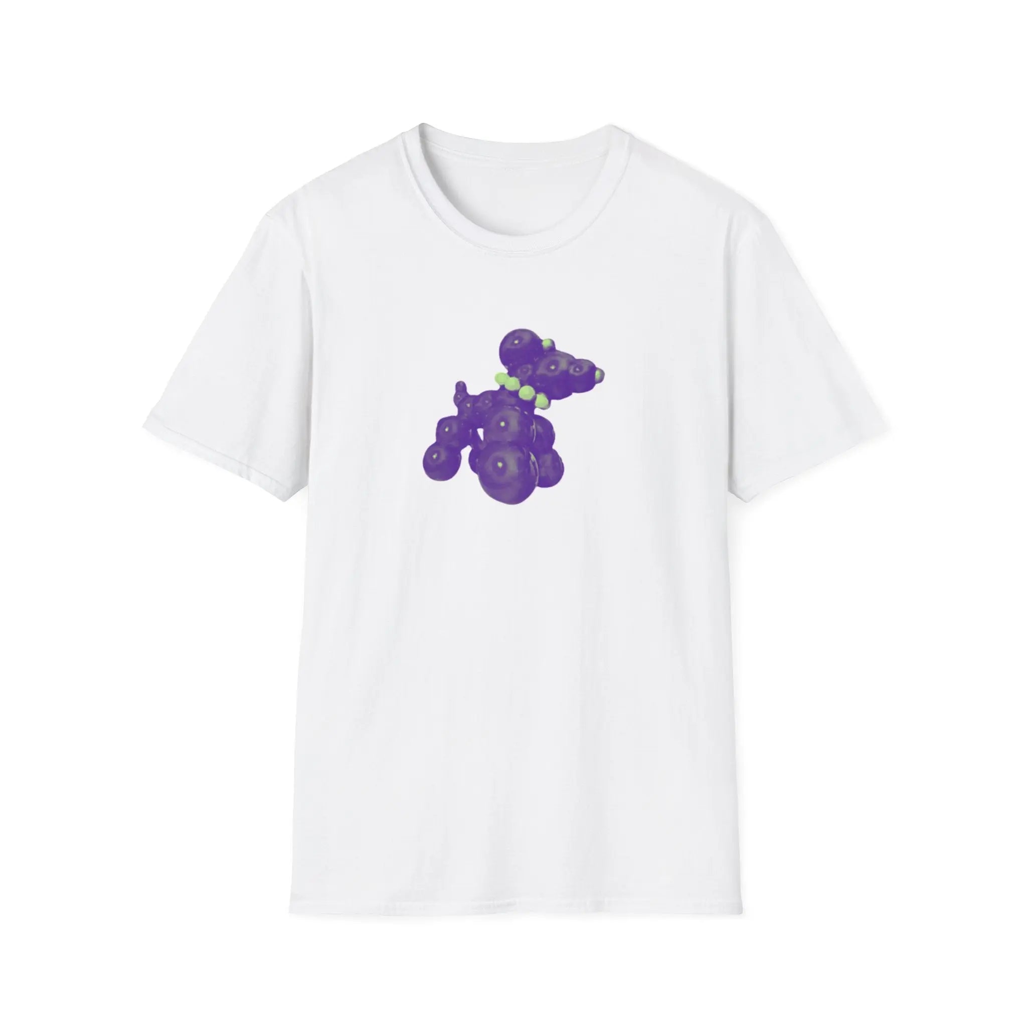 Mardi Gras Bead Dog T-Shirt Printify