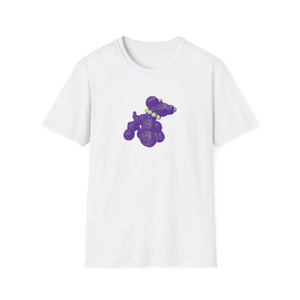 Mardi Gras Bead Dog T-Shirt Printify