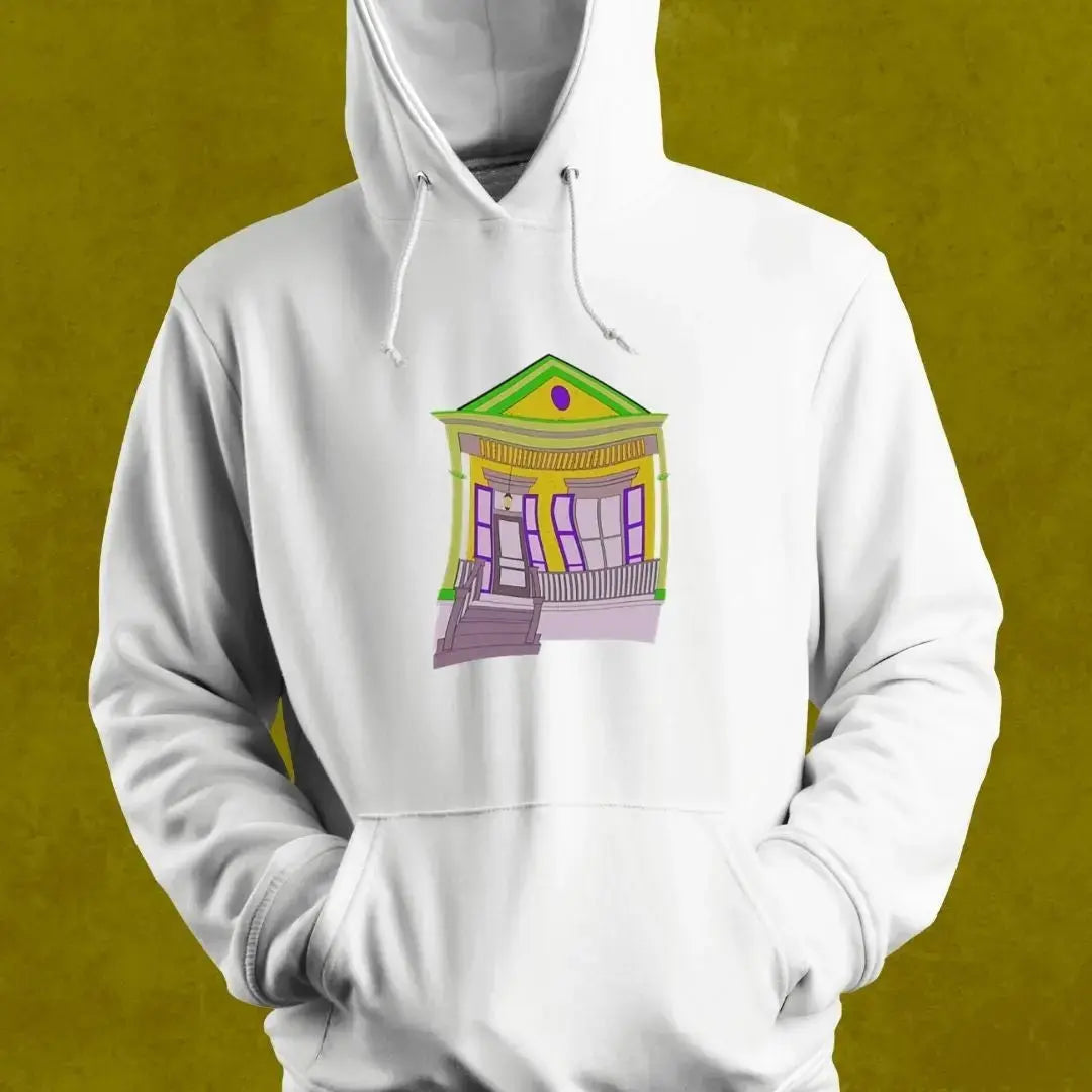 Mardi Gras Shotgun Hoodie Printify