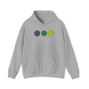 Mardi Gras Watermeter Hoodie Printify