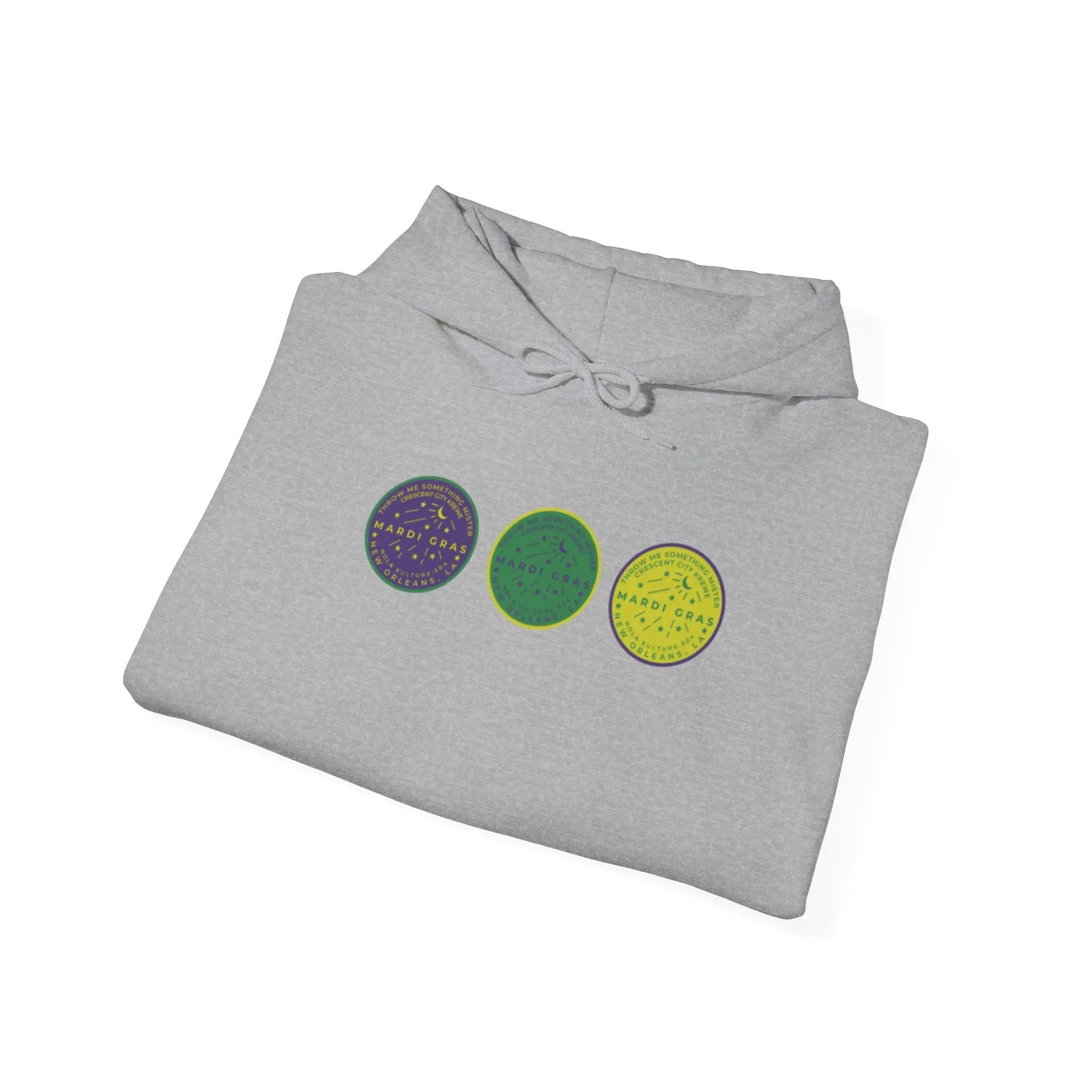 Mardi Gras Watermeter Hoodie Printify