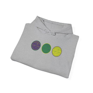 Mardi Gras Watermeter Hoodie Printify