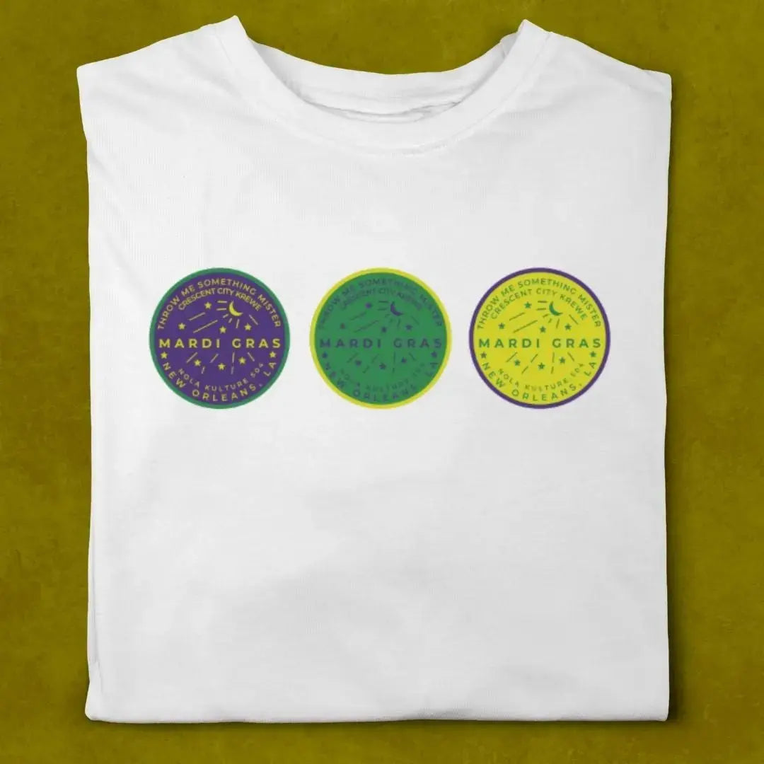 Mardi Gras Watermeter T-Shirt Printify