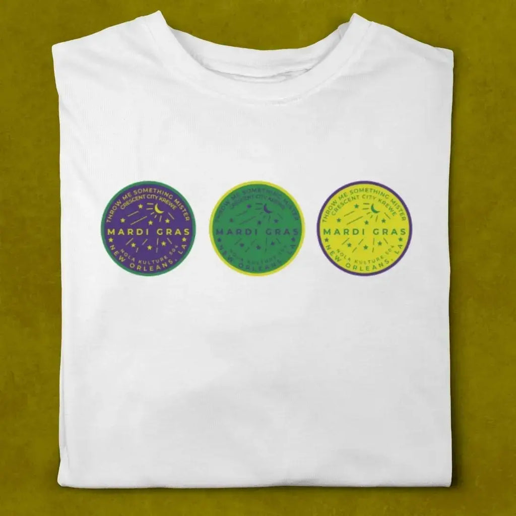 Mardi Gras Watermeter T-Shirt Printify