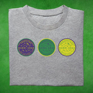 Mardi Gras Watermeter T-Shirt Printify