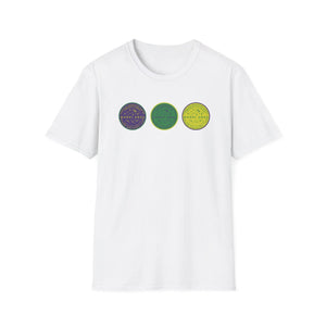 Mardi Gras Watermeter Trifecta T-Shirt Printify