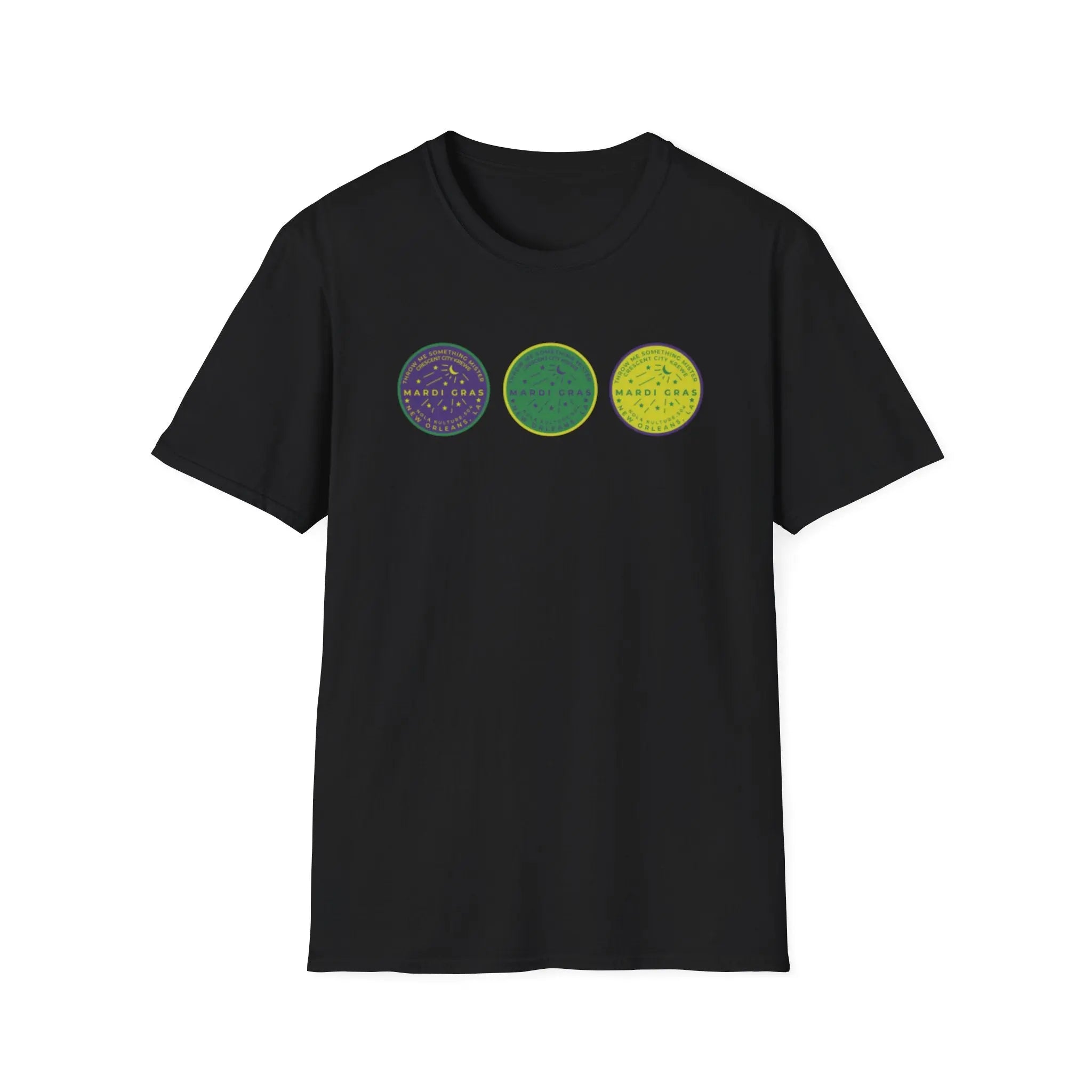 Mardi Gras Watermeter Trifecta T-Shirt Printify