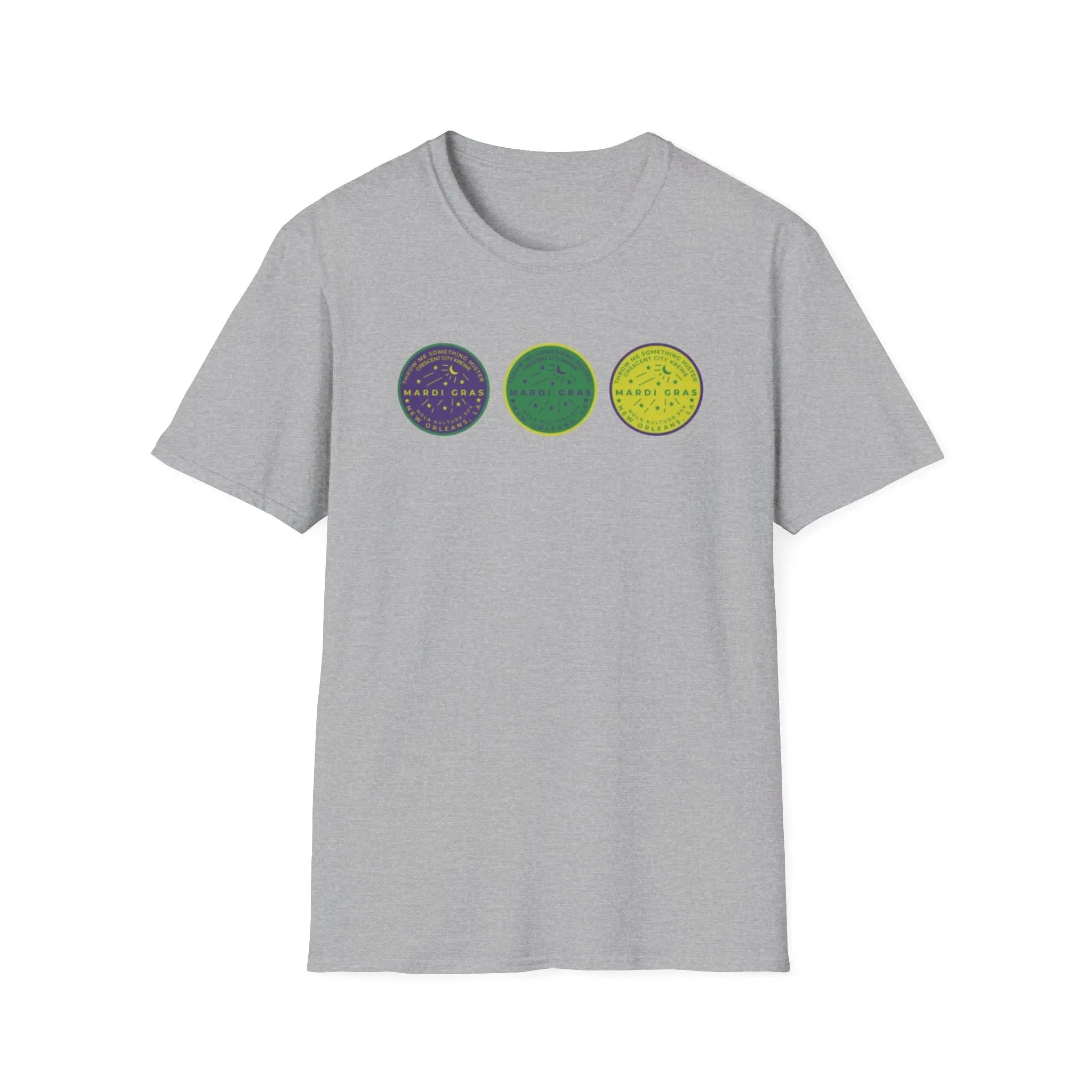 Mardi Gras Watermeter Trifecta T-Shirt Printify