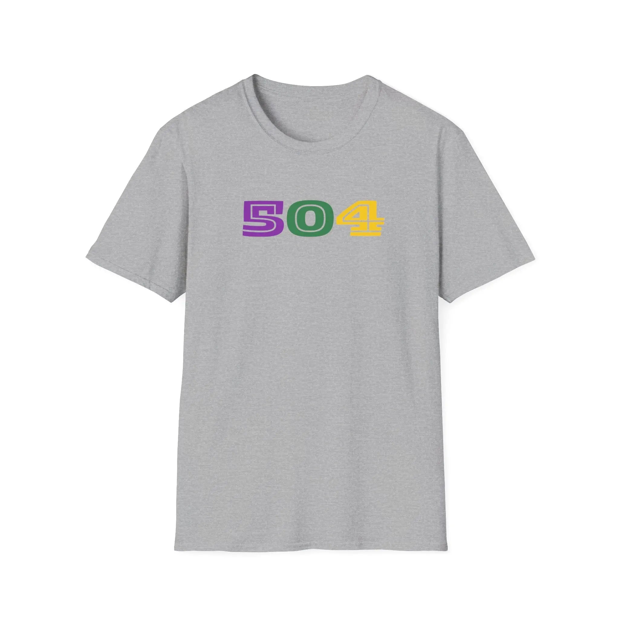 Mardi Gras “504” T-Shirt Printify