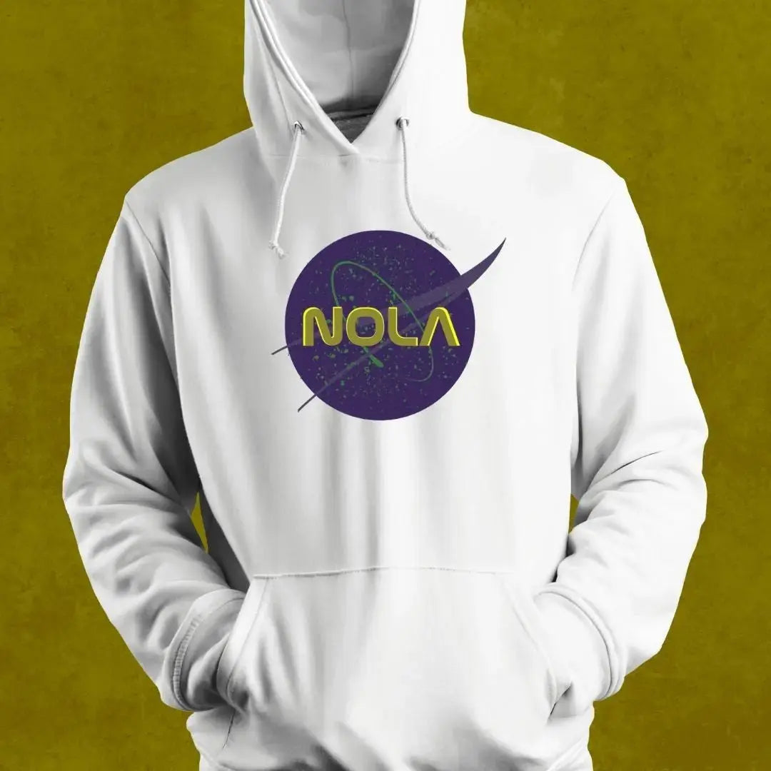 Mardi Gras “Nola Space Ward” Hoodie Printify