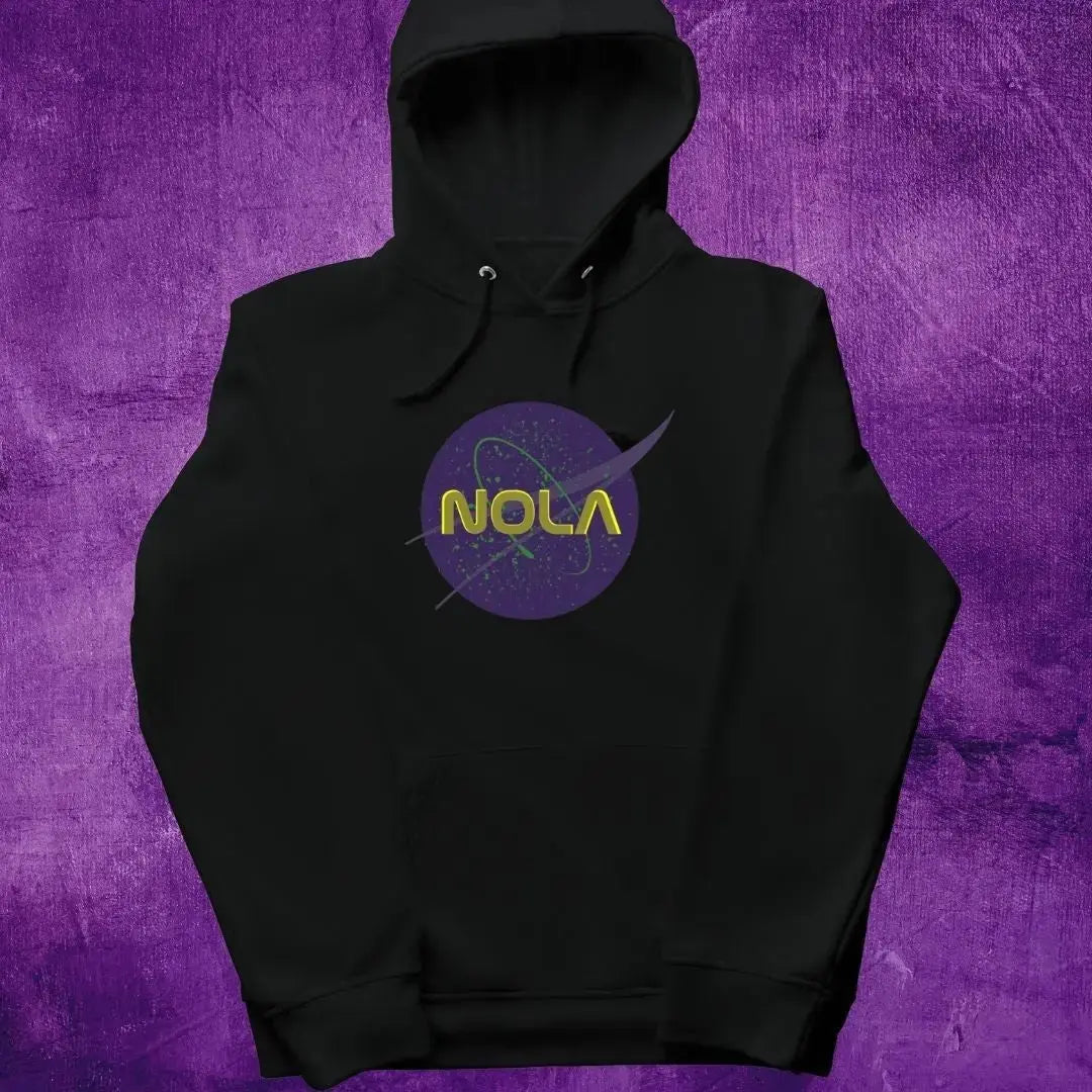 Mardi Gras “Nola Space Ward” Hoodie Printify