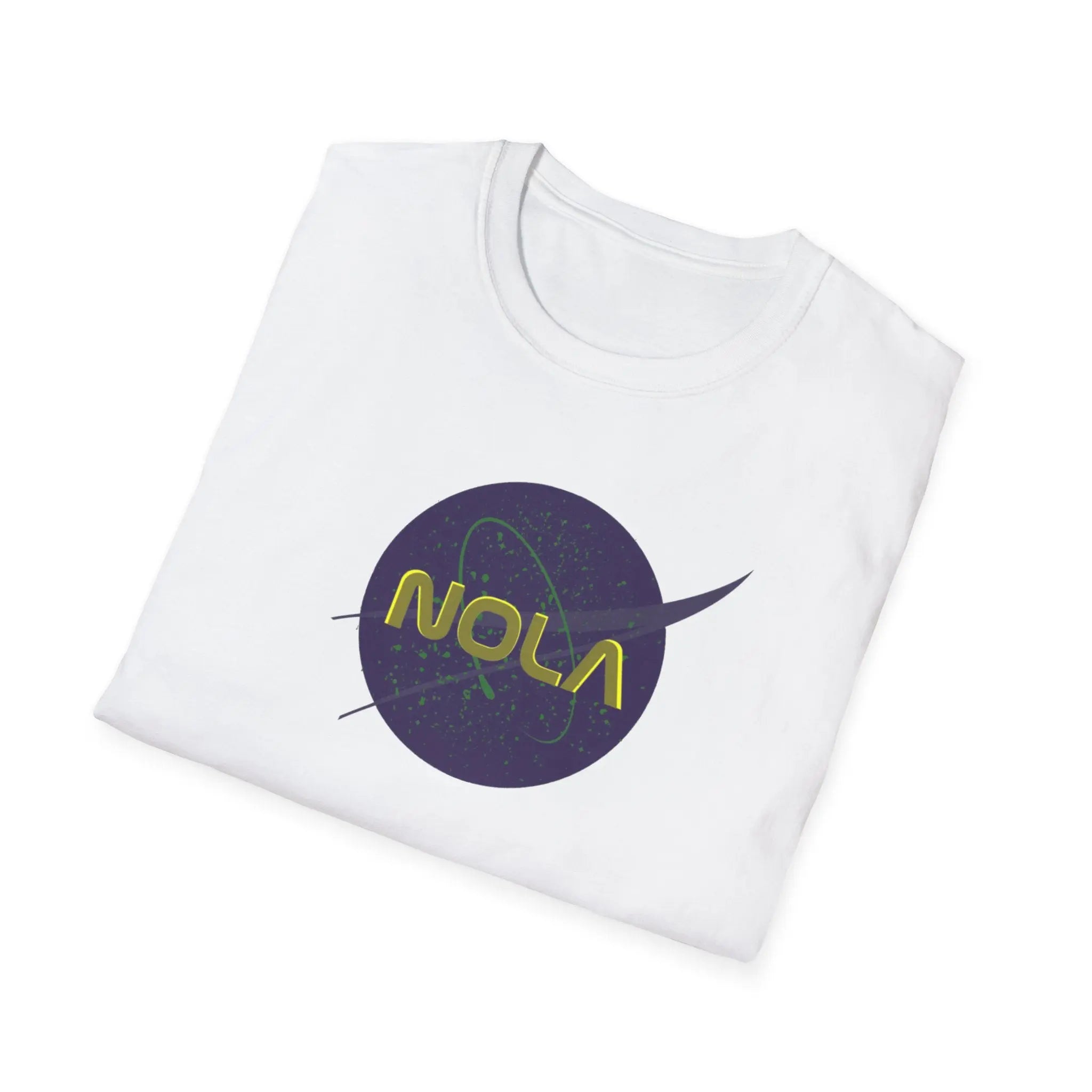 Mardi Gras “Nola Space Ward” T-Shirt Printify