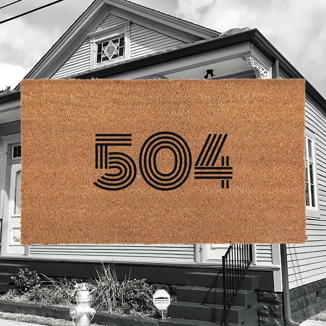 New Orleans 504 Doormat Printify