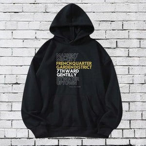 New Orleans Hoods Hoodie Printify