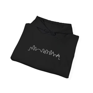 New Orleans Skyline White Hoodie Printify