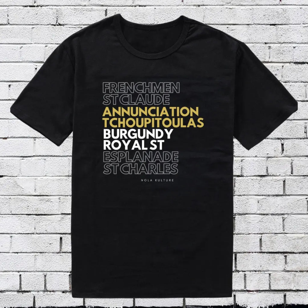 New Orleans Streets T-Shirt Printify