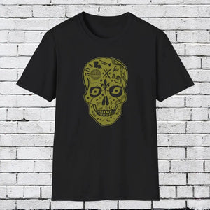 New Orleans Sugar Skull T-Shirt Printify
