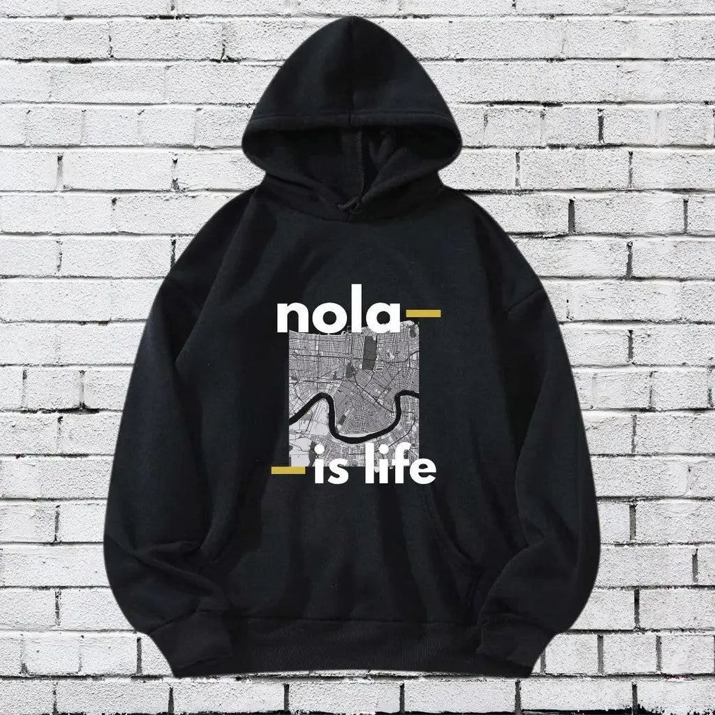 Nola Is Life Hoodie Printify