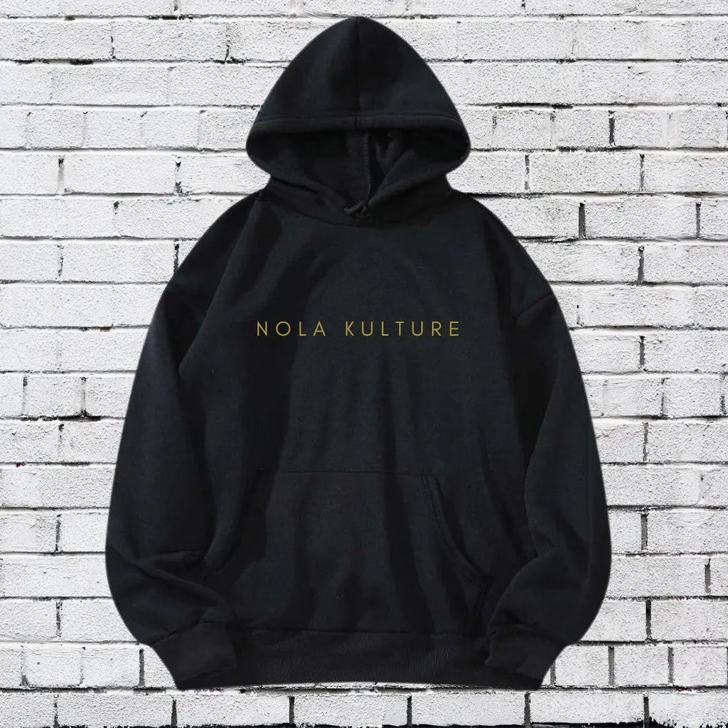 Nola Kulture Classic Gold Hoodie Printify