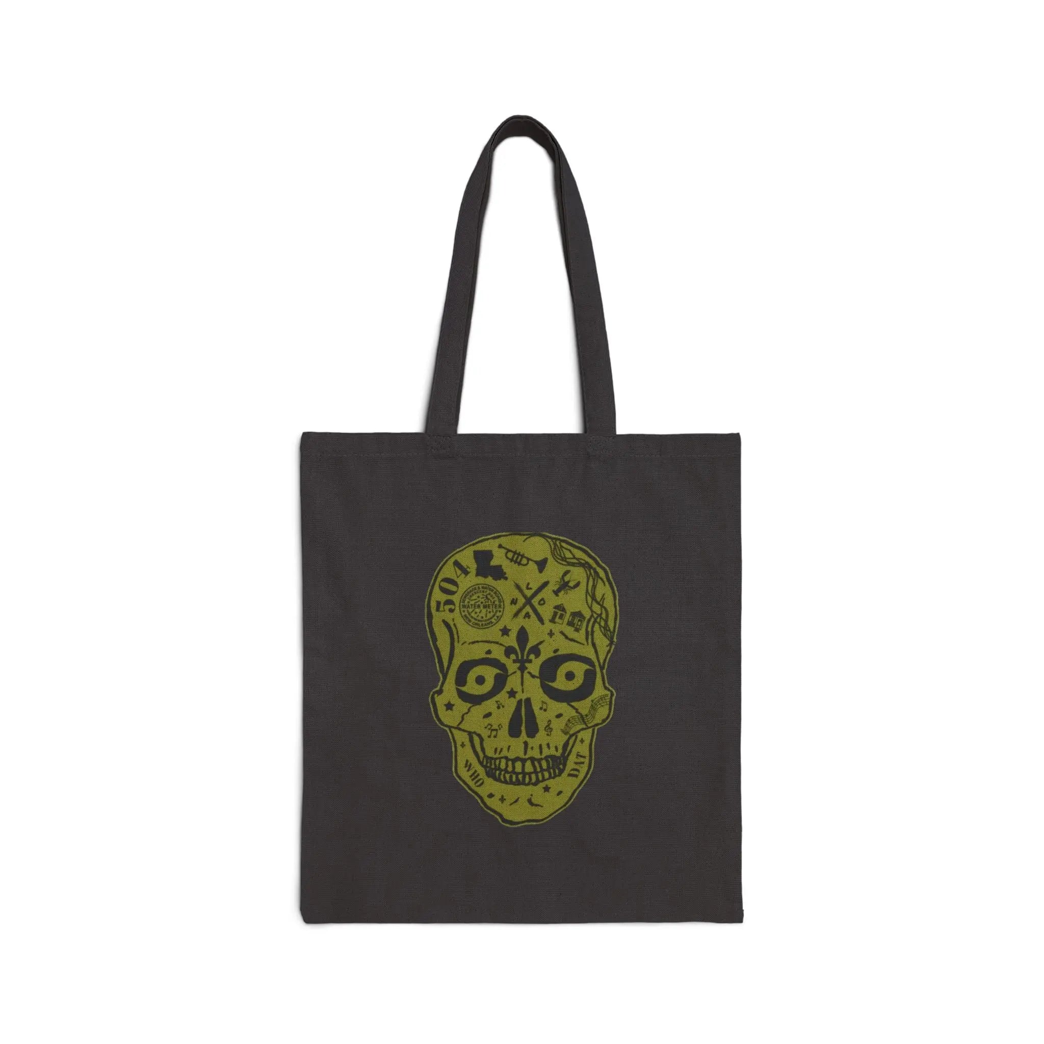 Nola Sugar Skull Tote Bag Printify