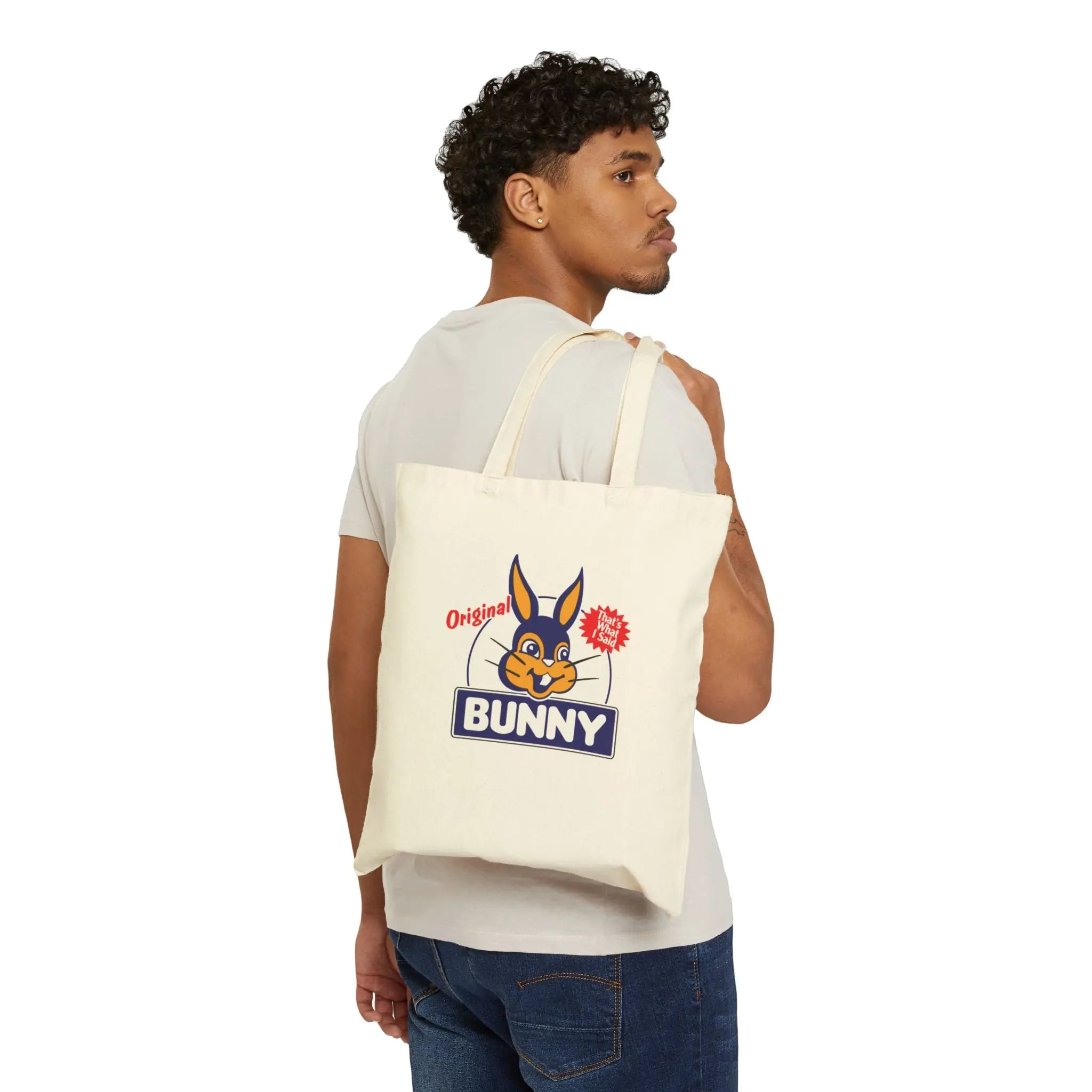 Original Bunny Bread Tote Bag Printify