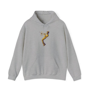 Purple & Gold Jazz Hoodie Printify