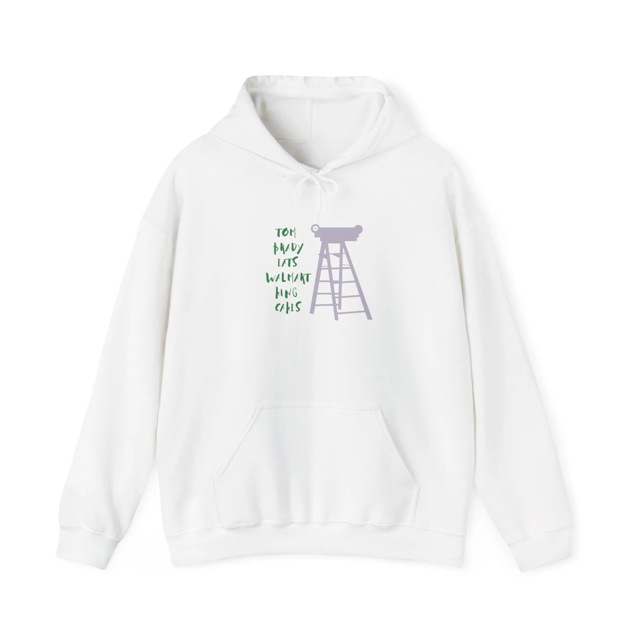 Tom Brady Eats Walmart King Cake Hoodie Printify