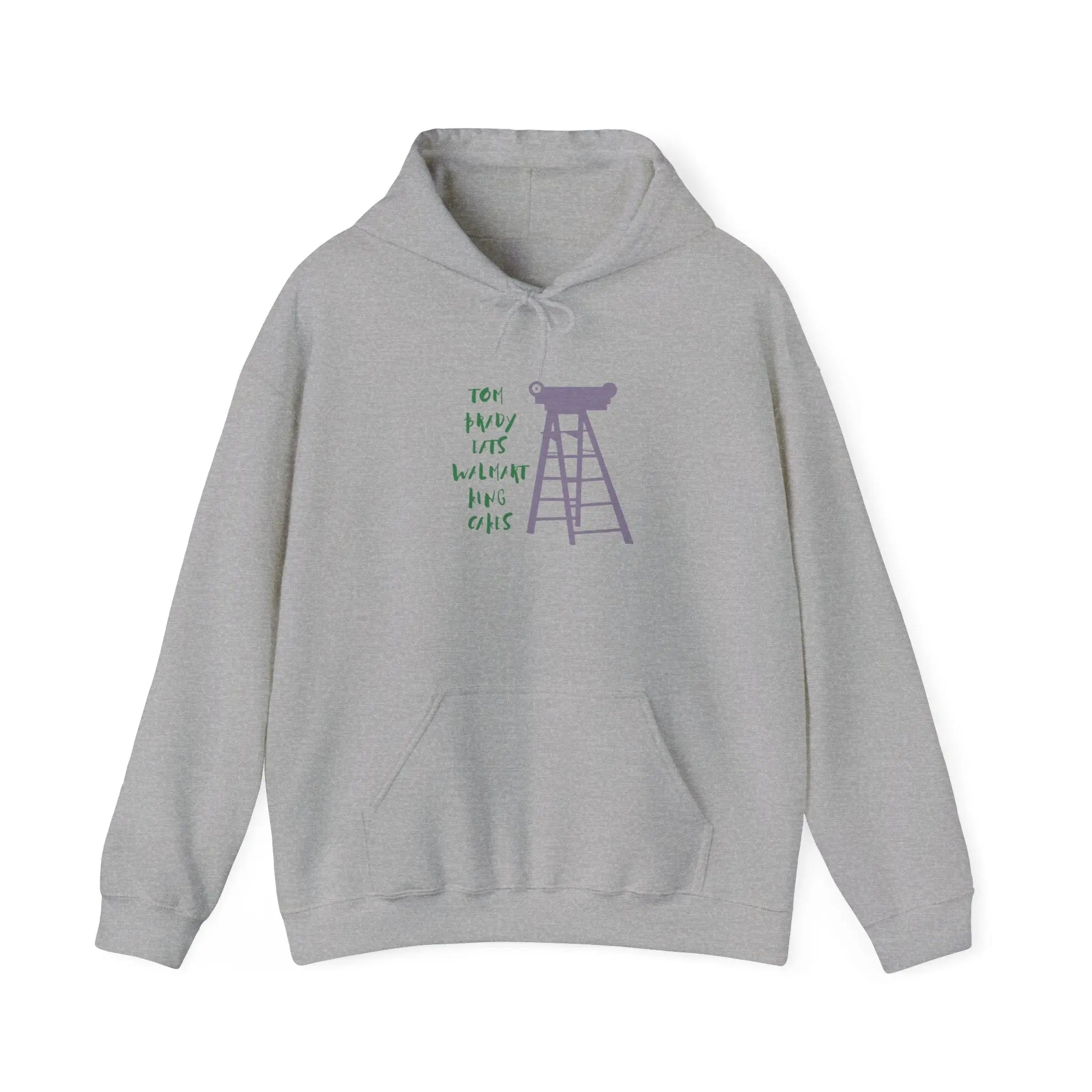 Tom Brady Eats Walmart King Cake Hoodie Printify