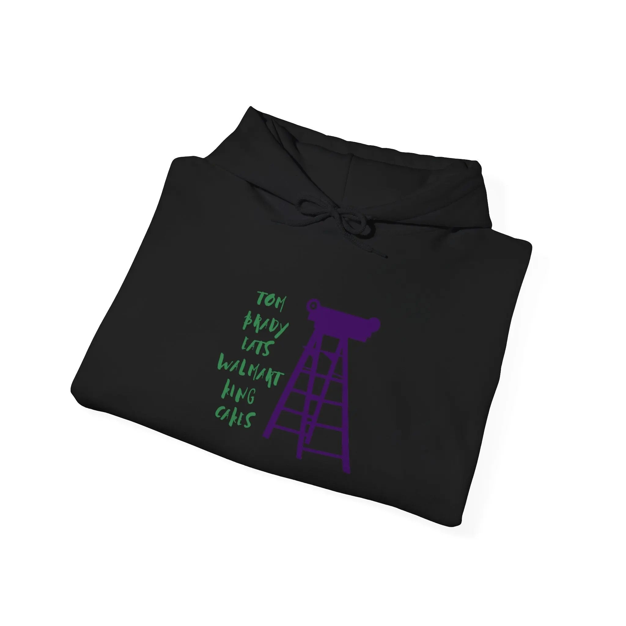 Tom Brady Eats Walmart King Cake Hoodie Printify