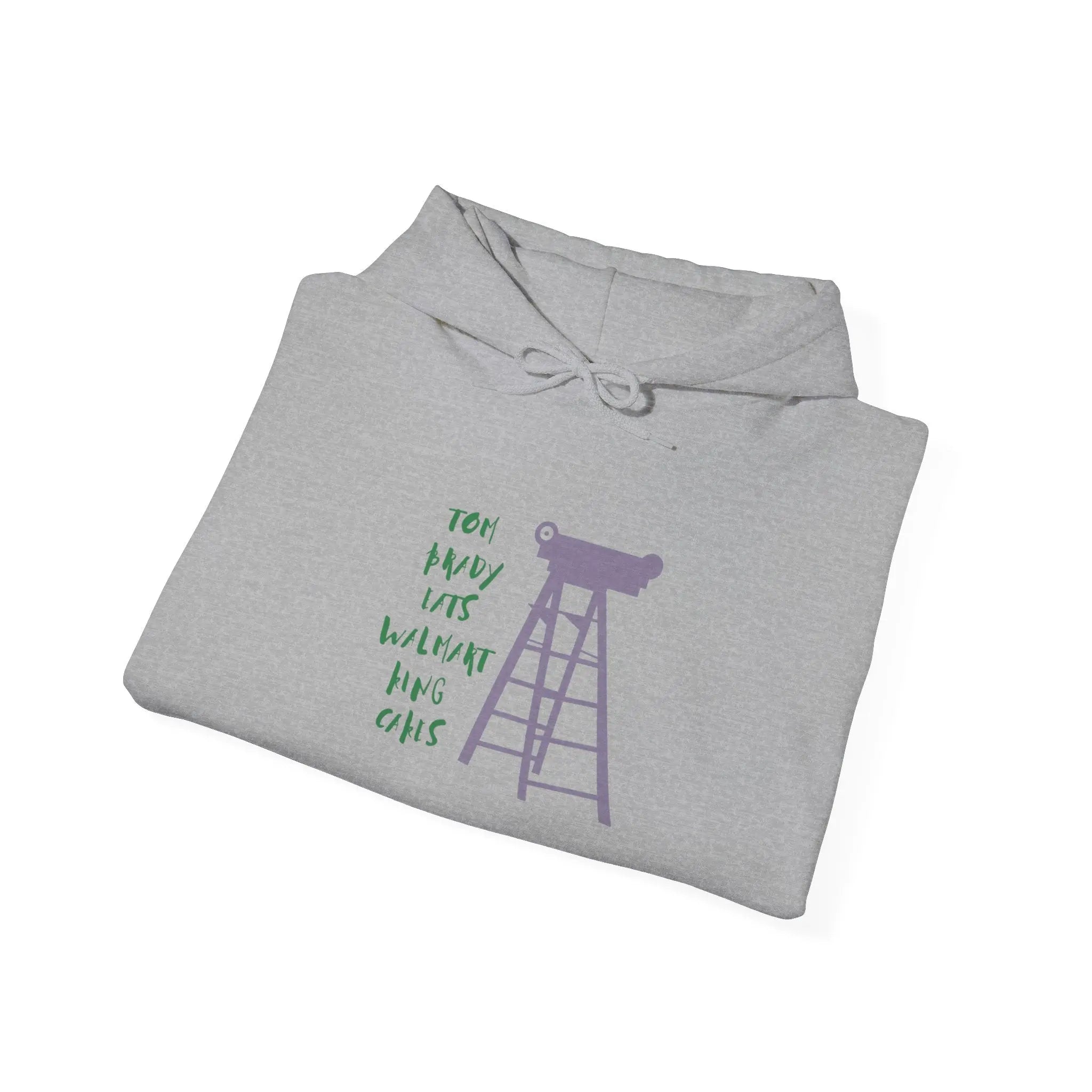 Tom Brady Eats Walmart King Cake Hoodie Printify