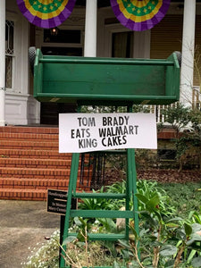 Tom Brady Eats Walmart King Cakes T-Shirt Printify