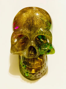 Gold King Cake Baby Skull Nola Kulture